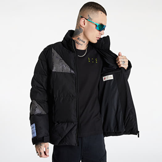 Jassen McQ In8 Waxed Puffer Darkest Black Footshop