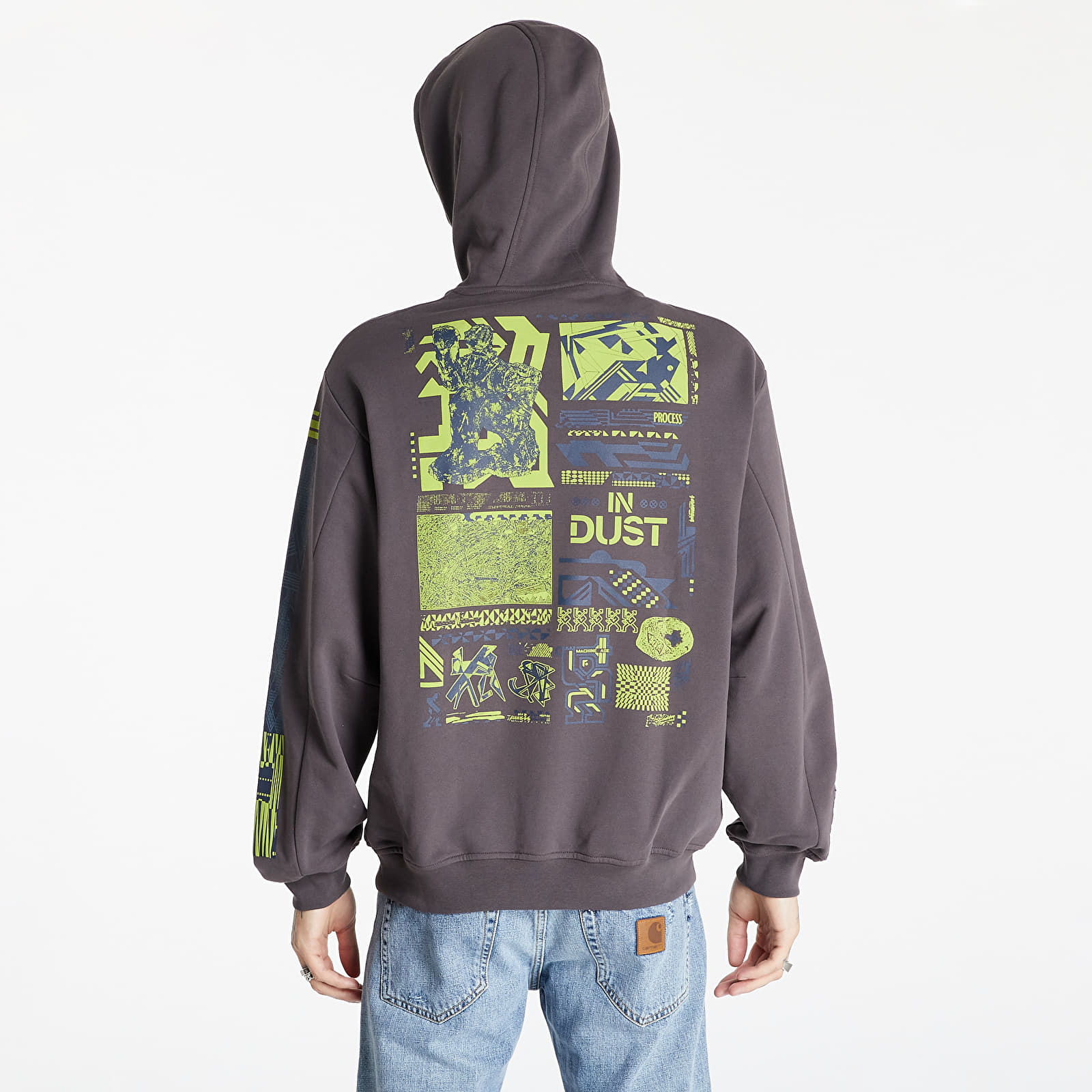 Hoodies and sweatshirts  McQ In8 Collage Hoodie Cat-Lap