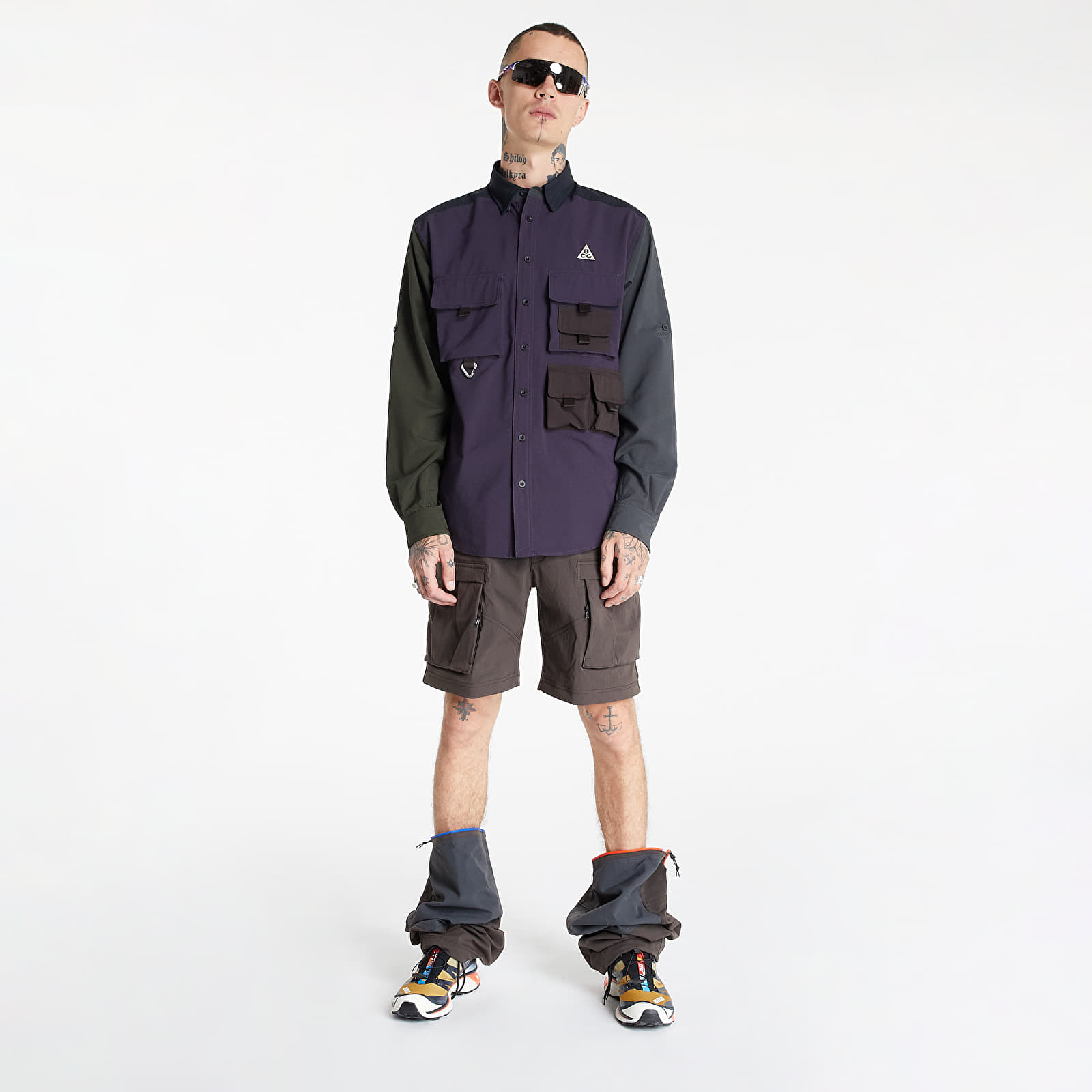 Džínsy a nohavice Nike ACG Men's Cargo Pants Velvet Brown/ Campfire Orange