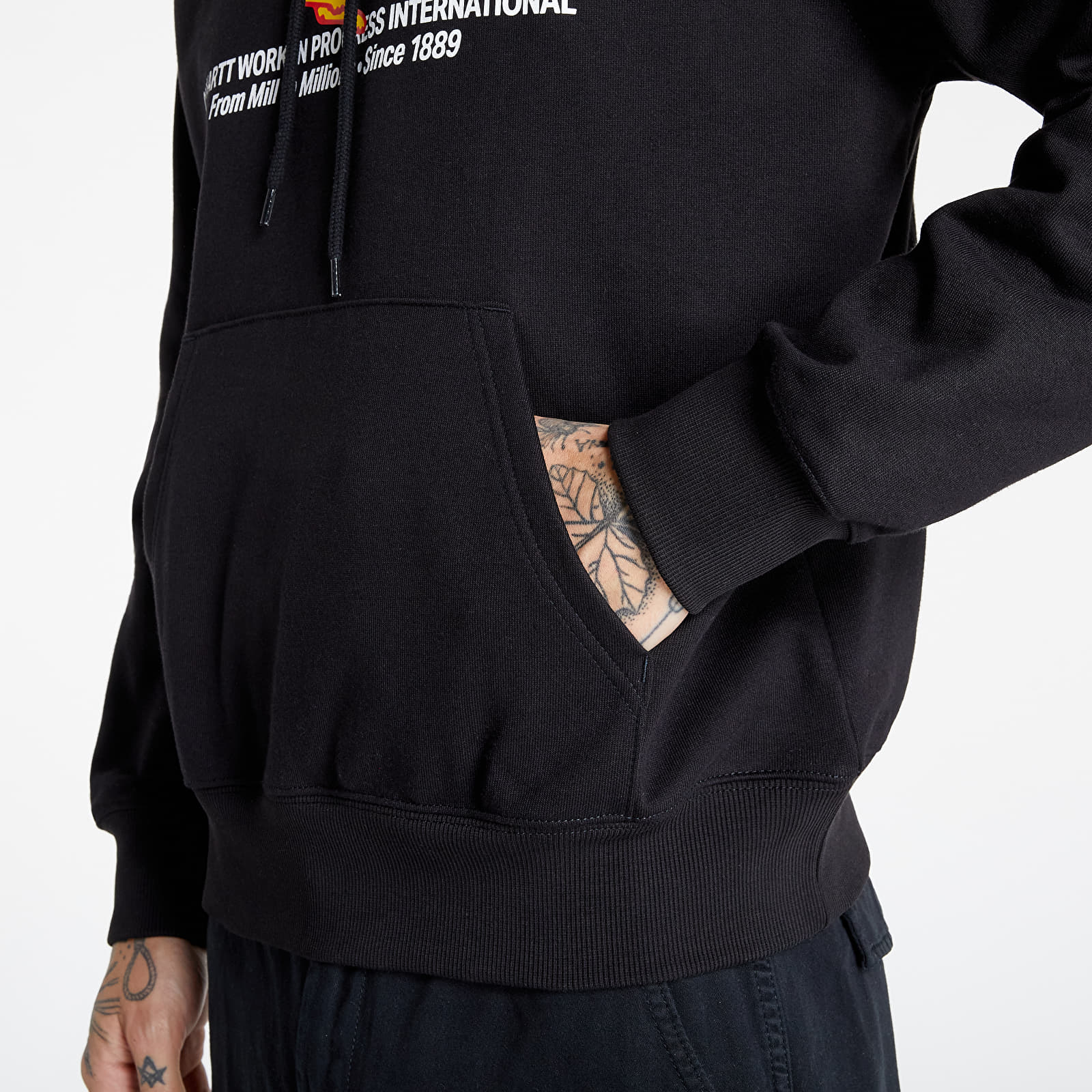 Суичърти Carhart WIP Hooded Runner Sweatshirt Black