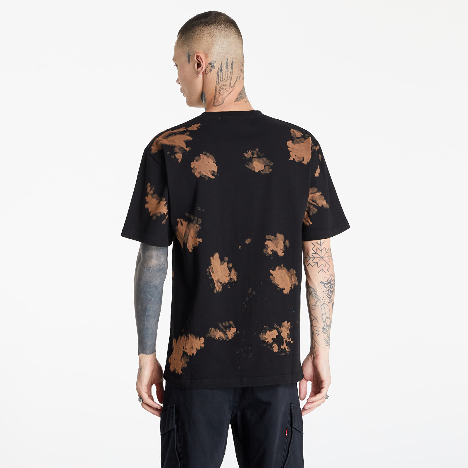 T-shirts PLEASURES Swinger Dye Shirt Black