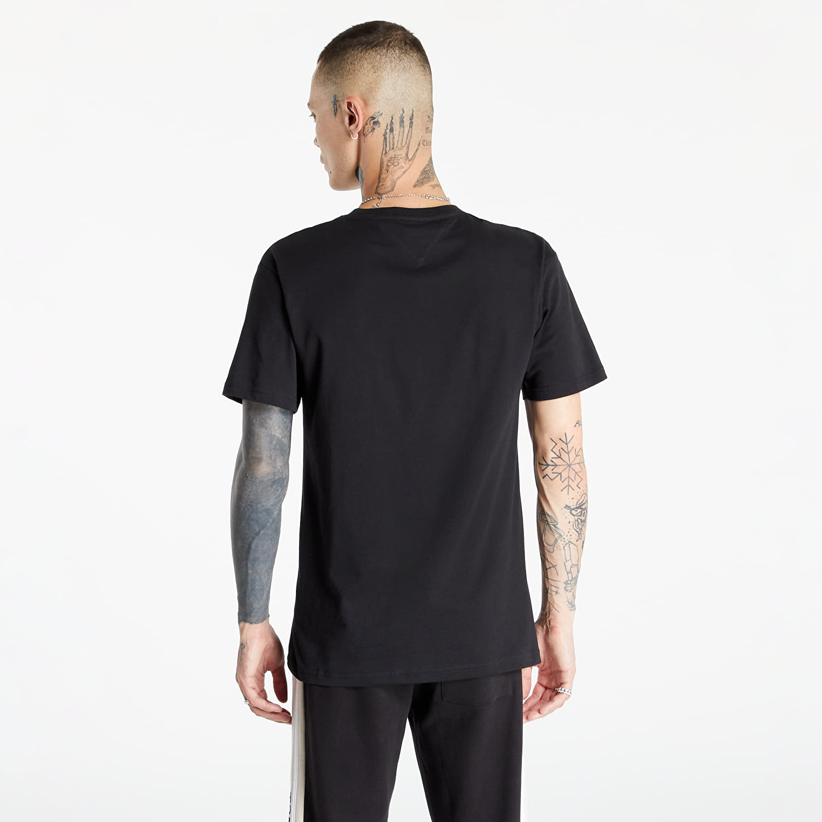 T shirts Tommy Jeans TJM Small Text Tee Black Footshop