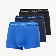 Calvin Klein Low Rise Trunks 3 Pack Blue/ Navy/ Black