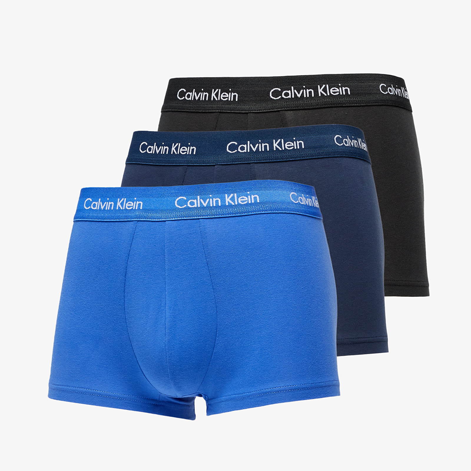 Βοξεράκια Calvin Klein Low Rise Trunks 3 Pack Blue/ Navy/ Black