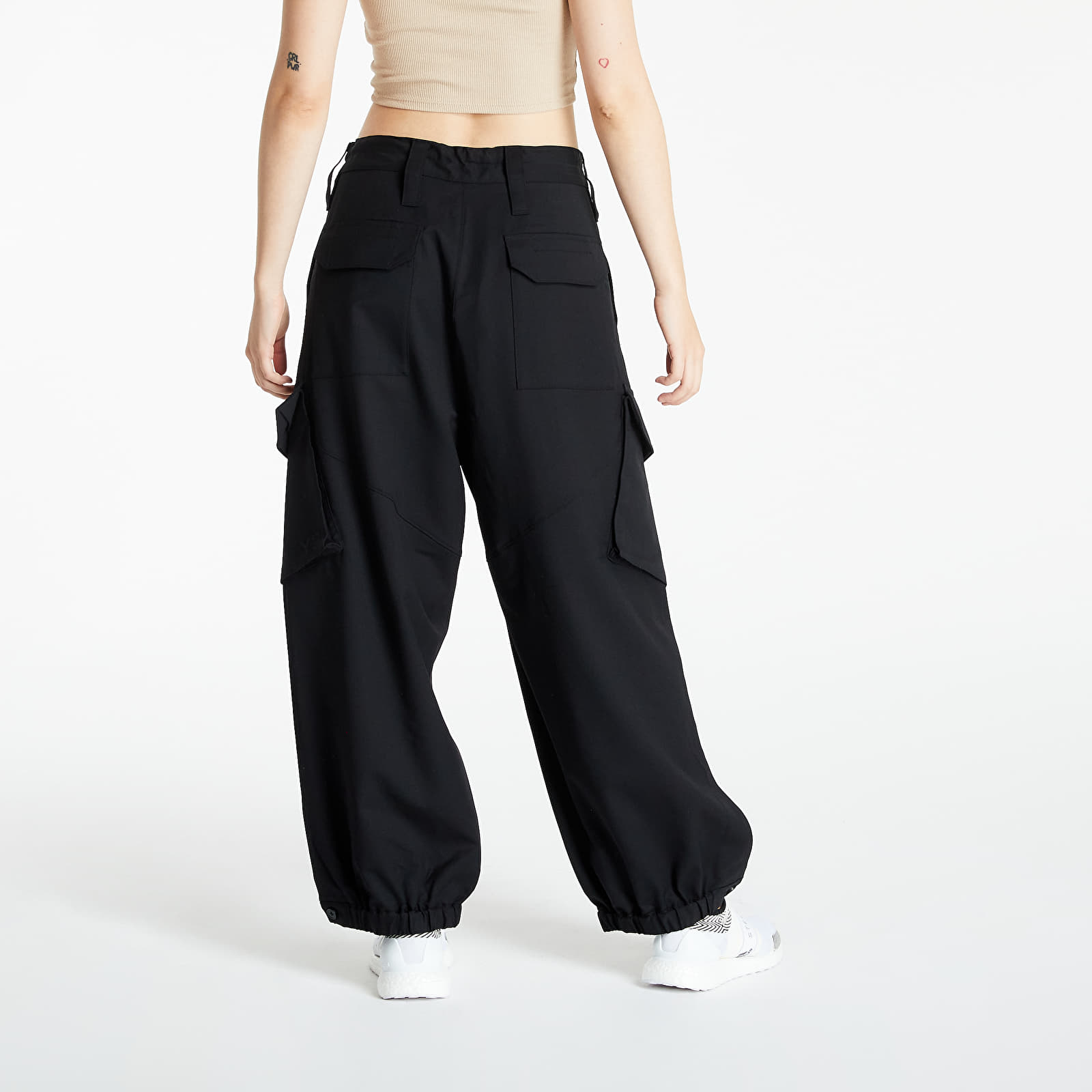 Pants and jeans Y-3 Classic Refined Wool Stretch Cargo Pants Black |  Footshop