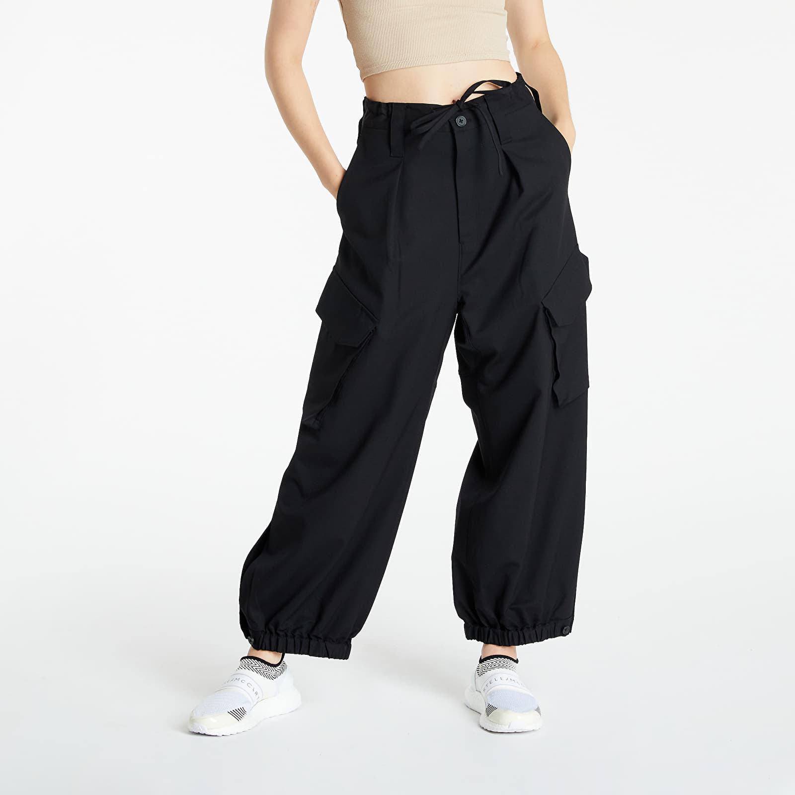 Pants and jeans Y-3 Classic Refined Wool Stretch Cuffed Pants