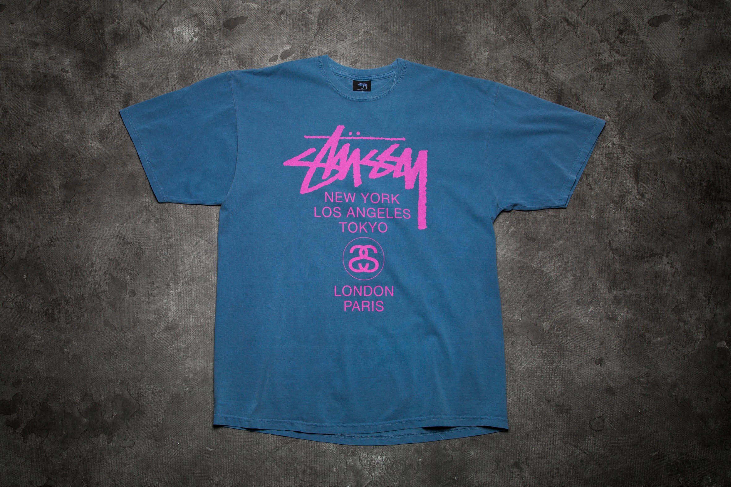 Stussy pigment world online tour hoodie