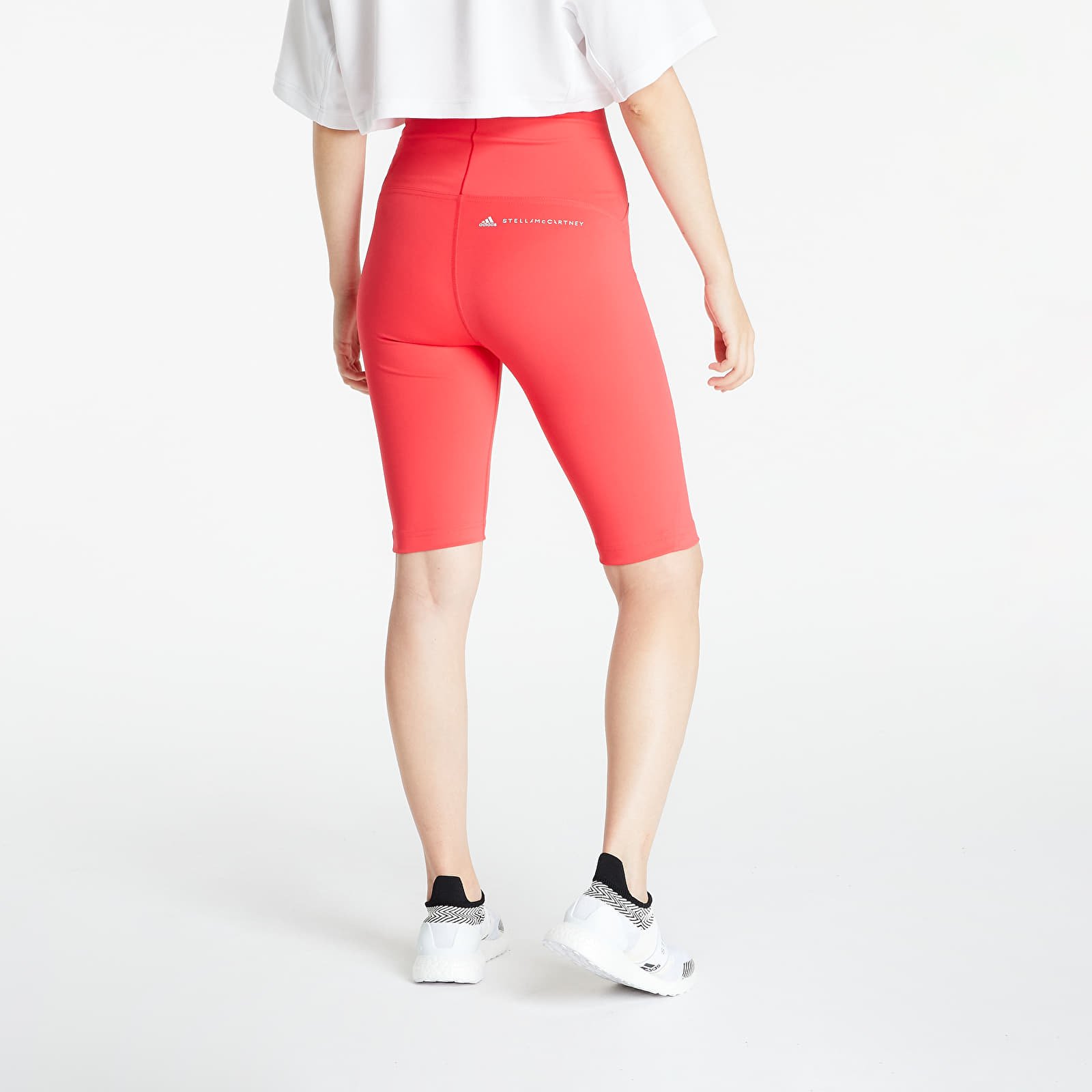 Hosen adidas x Stella McCartney High-Waist Bike Shorts Active Pink
