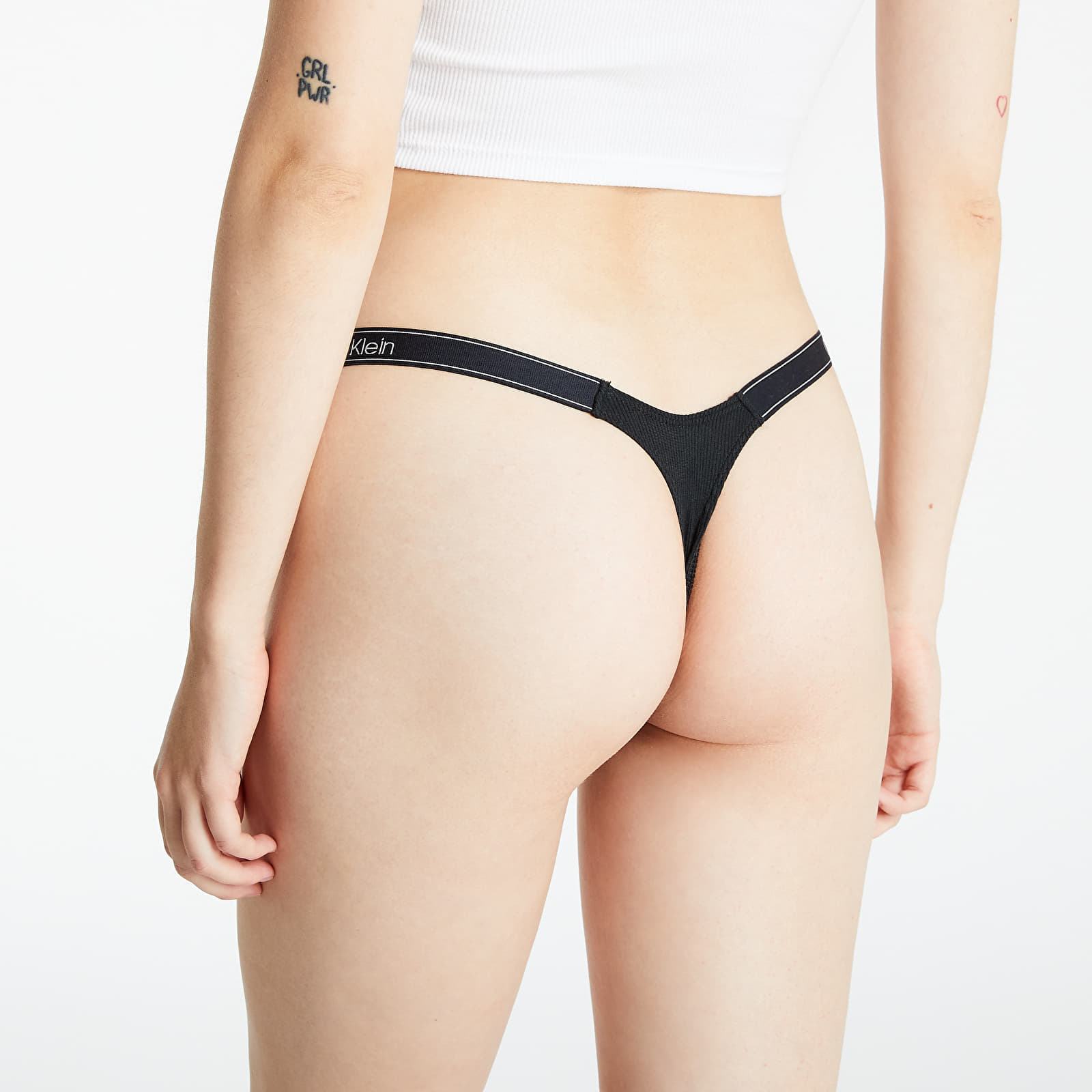 Slip Calvin Klein Thong Black