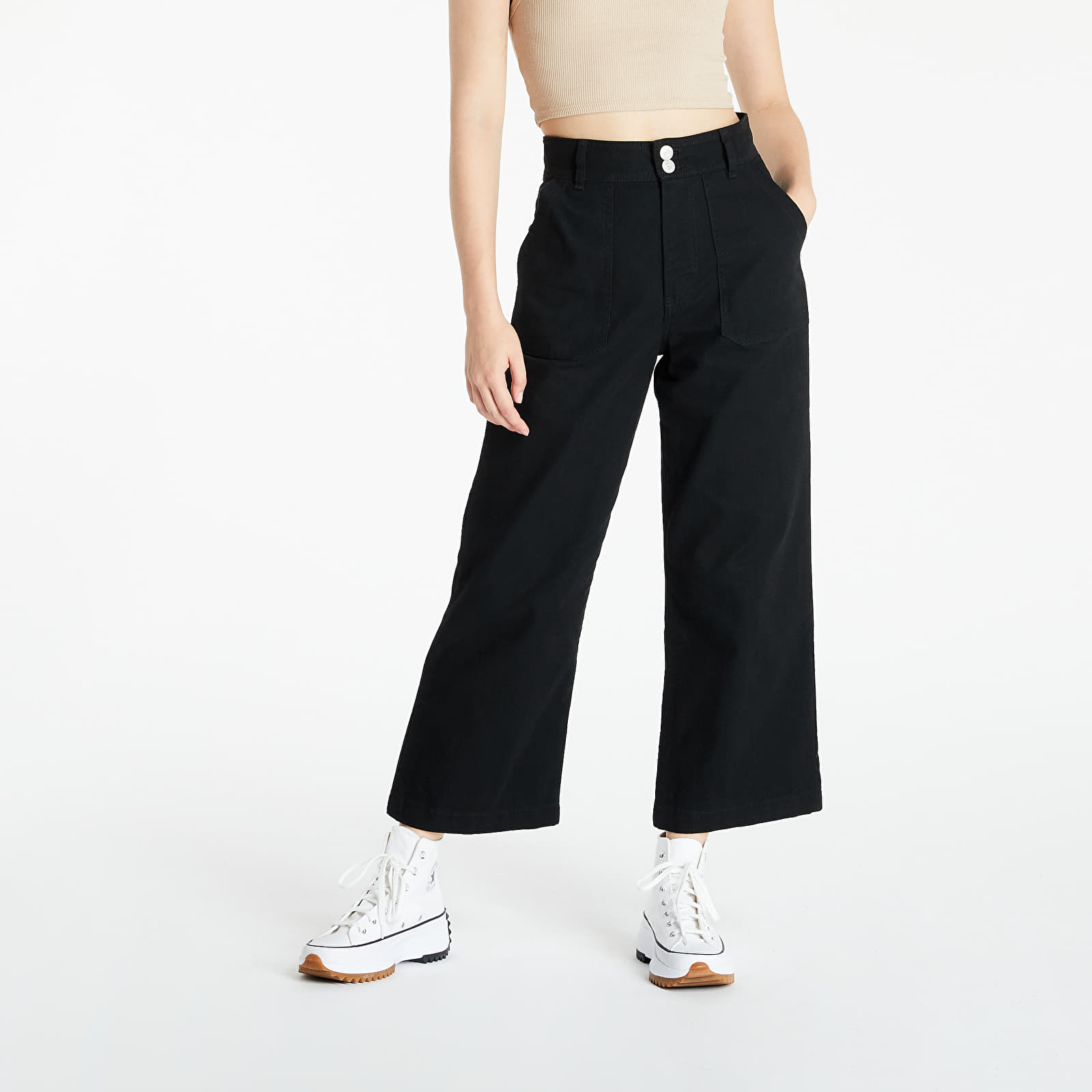 Pants and jeans Tommy Jeans Super High-Rise Straight Pant Black