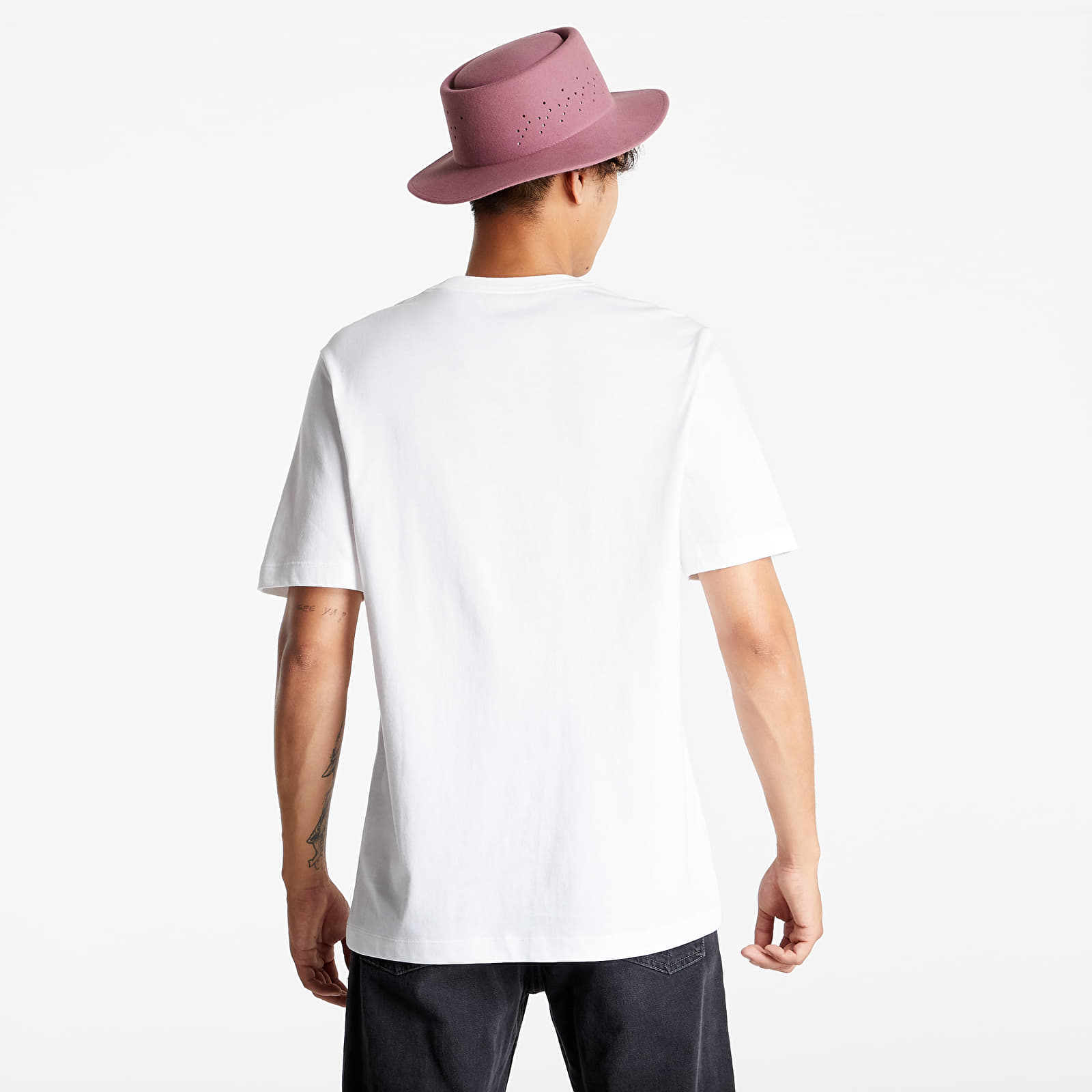 Magliette Nike Sportswear Club Tee White/ Black