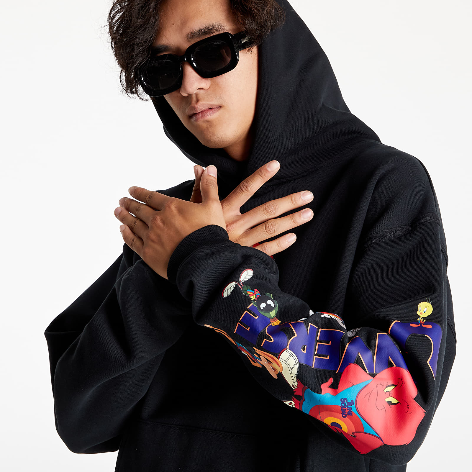 Hoodies and sweatshirts  Converse x Space Jam A New Legacy Hoodie Black