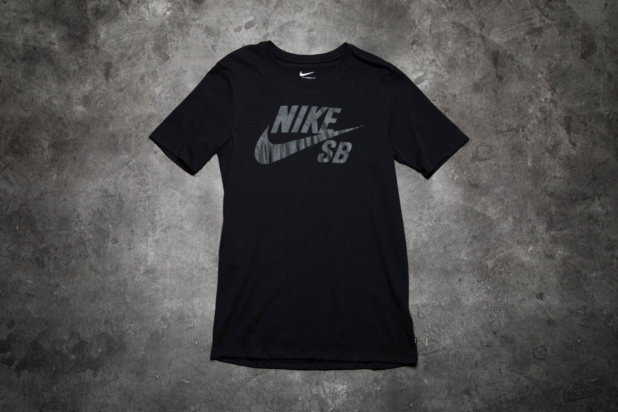 Trička Nike SB Logo Black/ Cool Grey