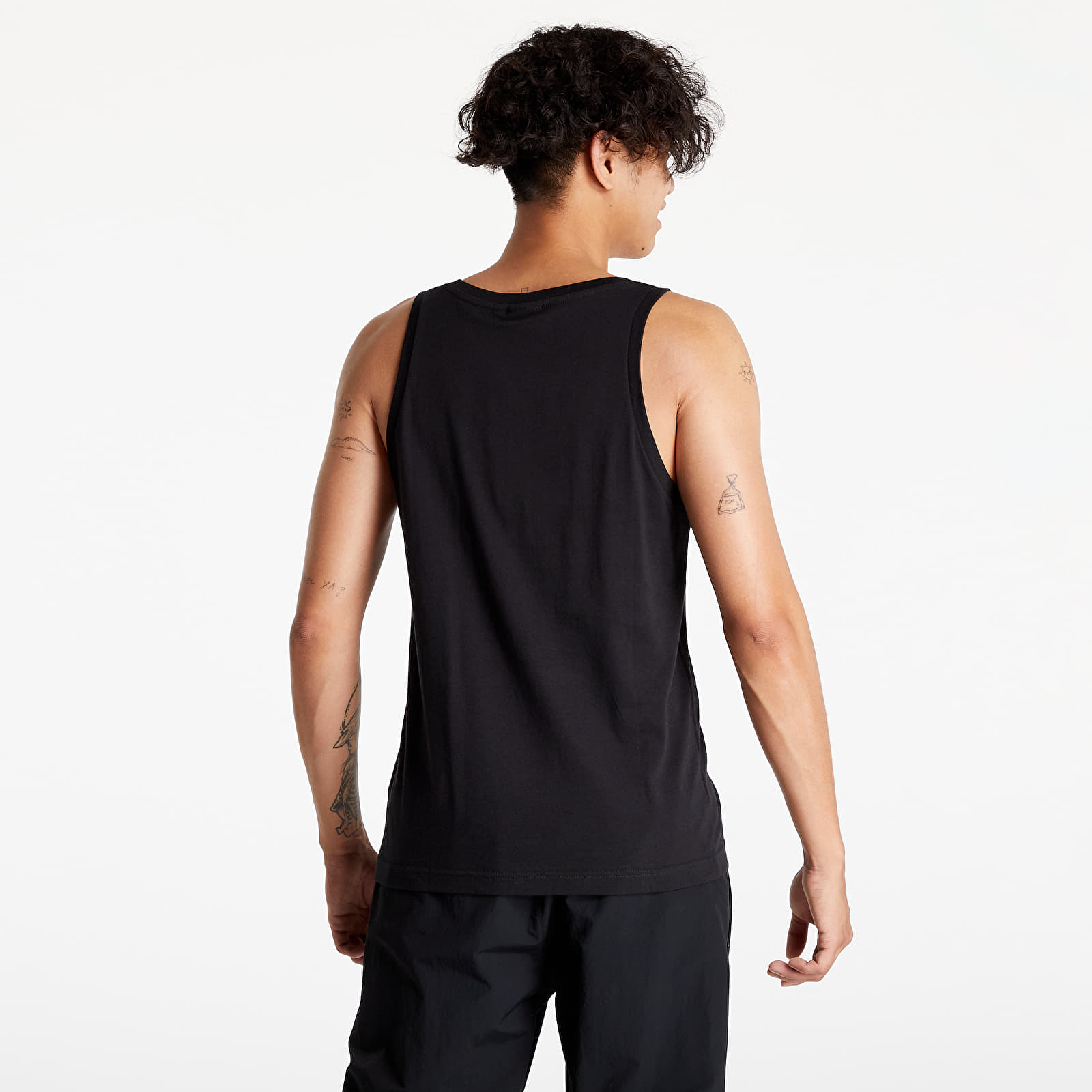 Ujjatlan pólók adidas Trefoil Tank Black/ White