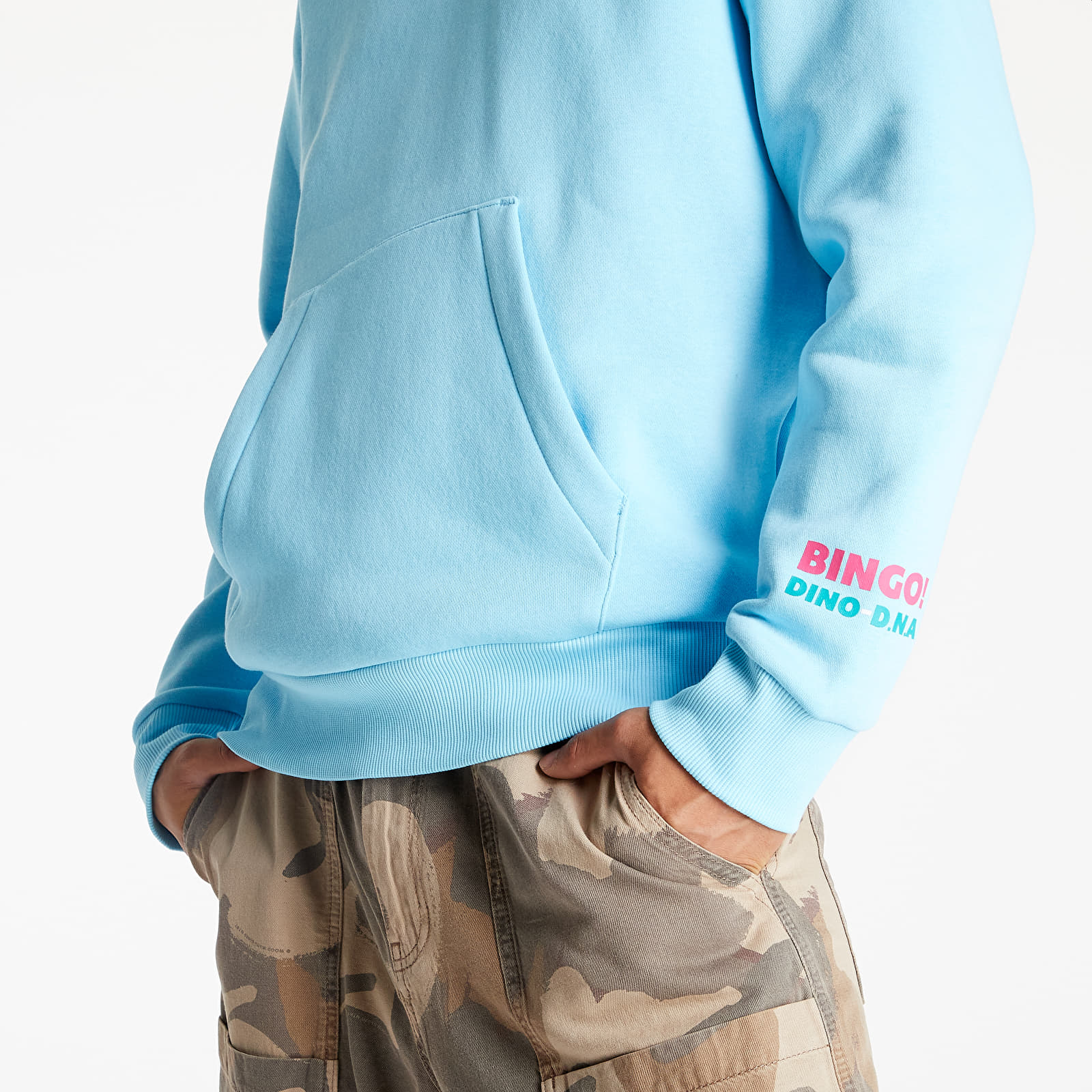 Mikiny Reebok Jurassic Park Hoodie Digital Blue