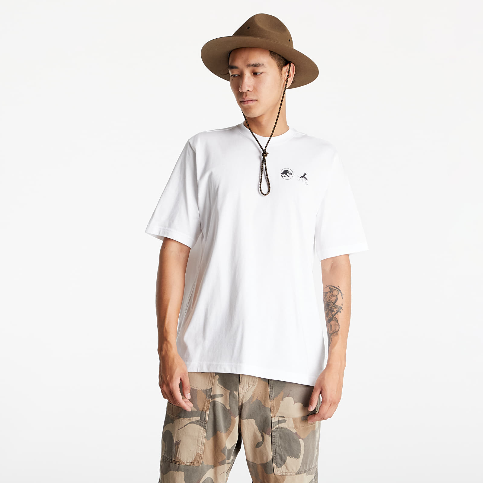 Pólók Reebok Jurassic Park - Amber Tee White