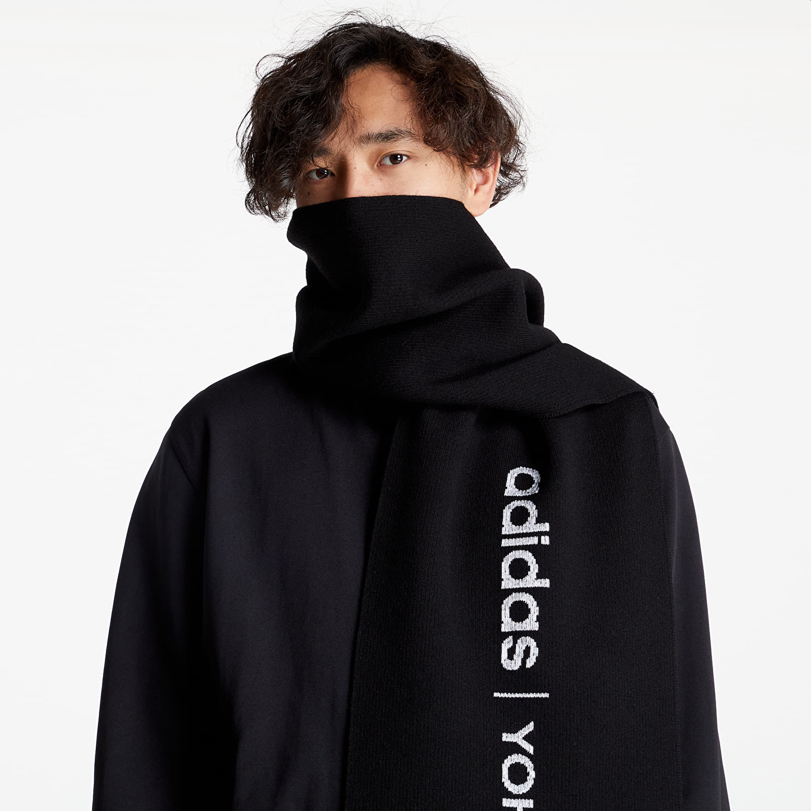 Шарфы Y-3 Cl Scarf Black (HA6527) | Footshop