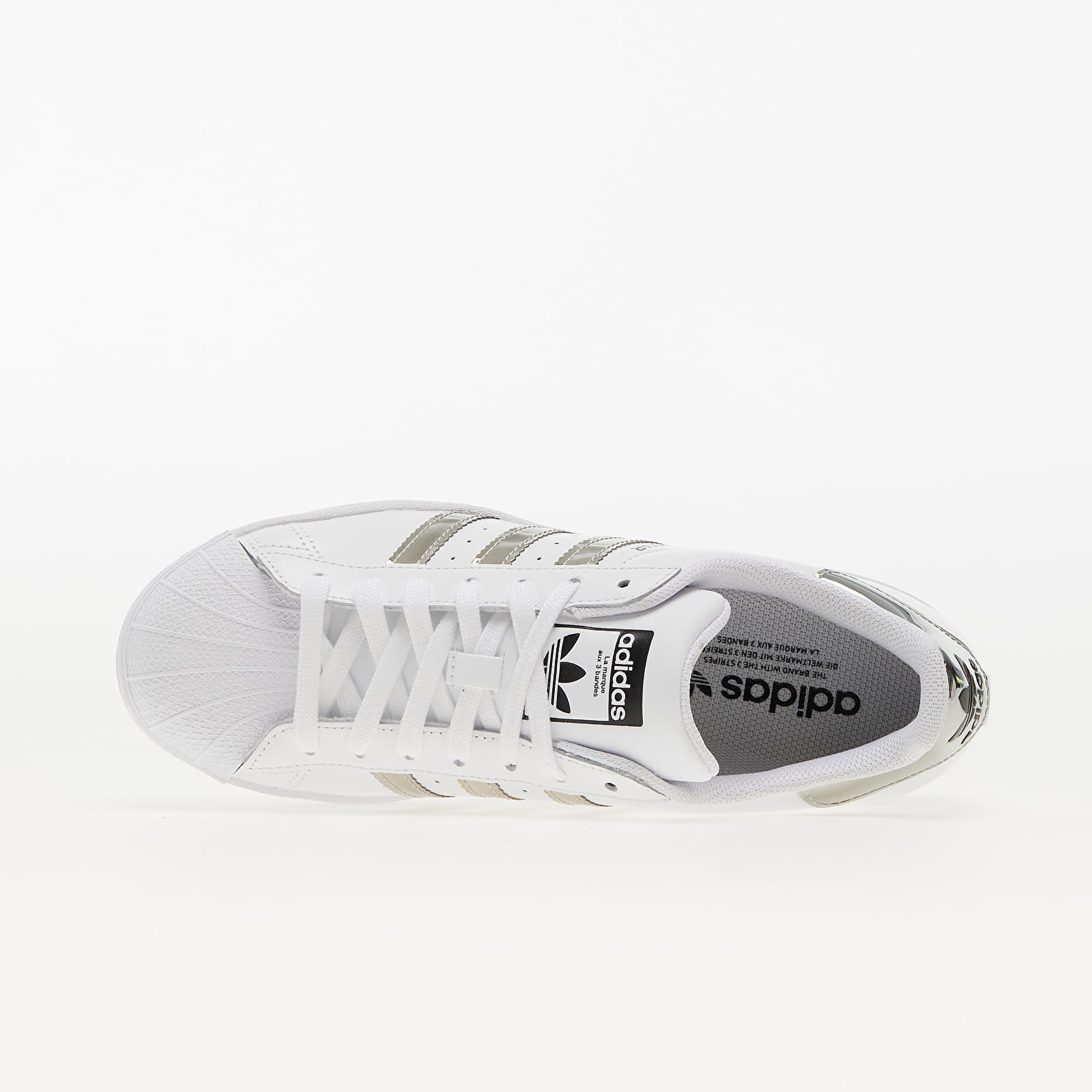 Adidas superstar mit metallic top