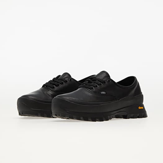VANS VAULT★AUTHENTIC VIBRAM LX★厚底 Men's shoes Vans Vault Authentic Vibram LX Black | Footshop