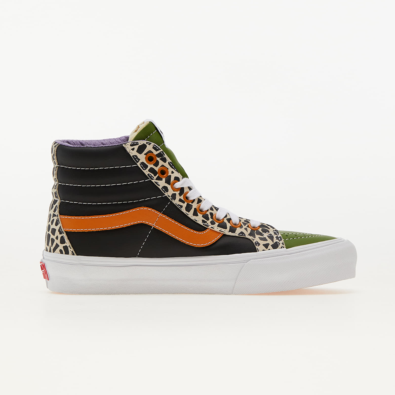 Încălțăminte și sneakerși pentru bărbați Vans Sk8-Hi Reissue EF (Leather/ Suede) Cactus/ Black