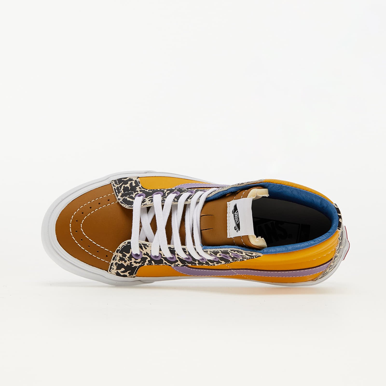 Zapatillas Hombre Vans Sk8-Hi Reissue EF (Leather/ Suede) Golden Brown/ Golden Glow