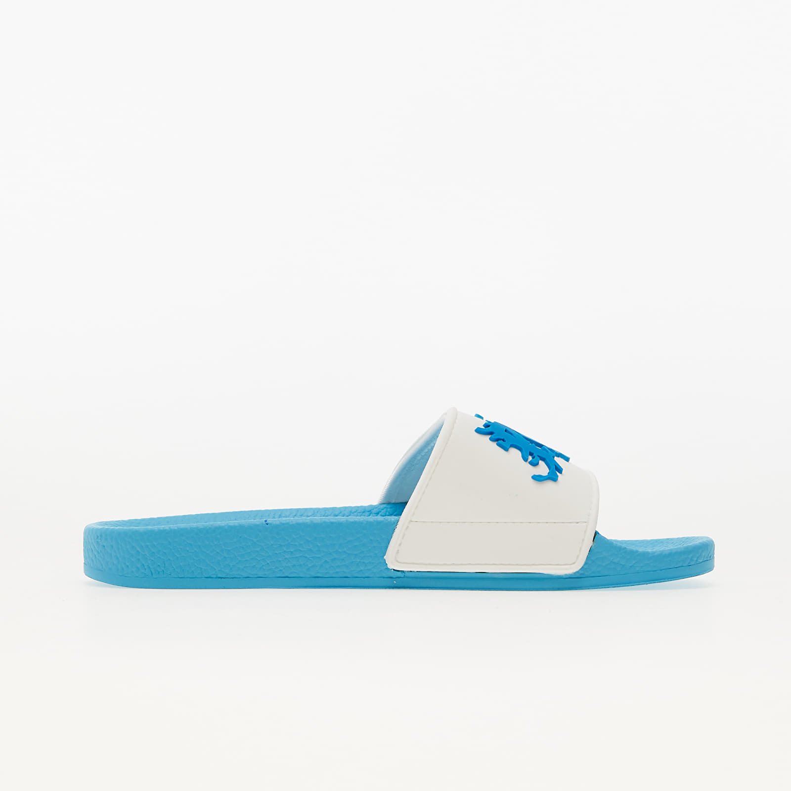 Buty męskie FTSHP xxx LIFE IS PORNO "Vice Vibe" Slides White Rainbow