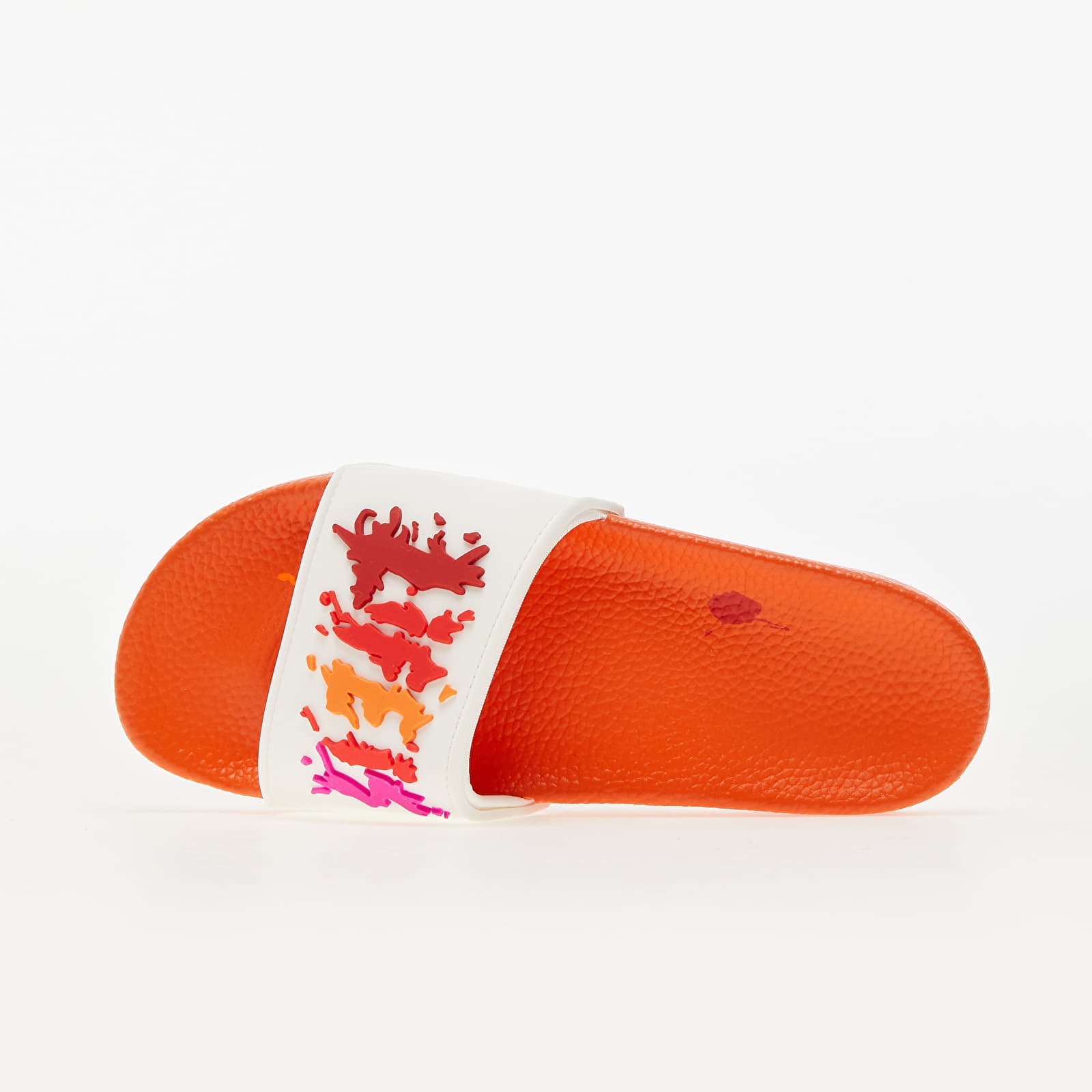 Buty męskie FTSHP xxx LIFE IS PORNO "Vice Vibe" Slides White Rainbow