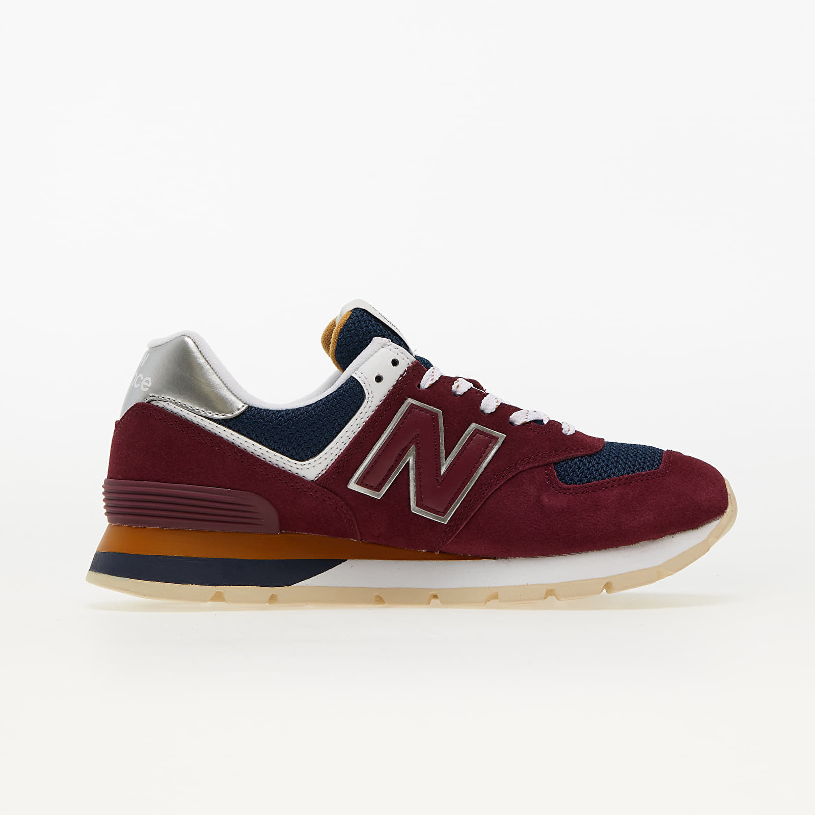 Zapatillas Hombre New Balance 574 Dark Red/ White/ Silver