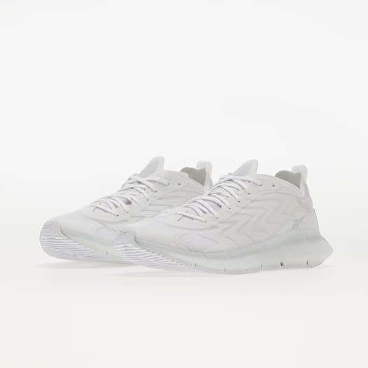 All white deals reebok zigs