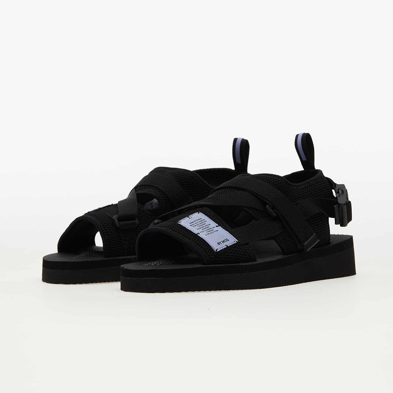 Herren Sneaker und Schuhe McQ Br7 Criss Cross Sandal Black