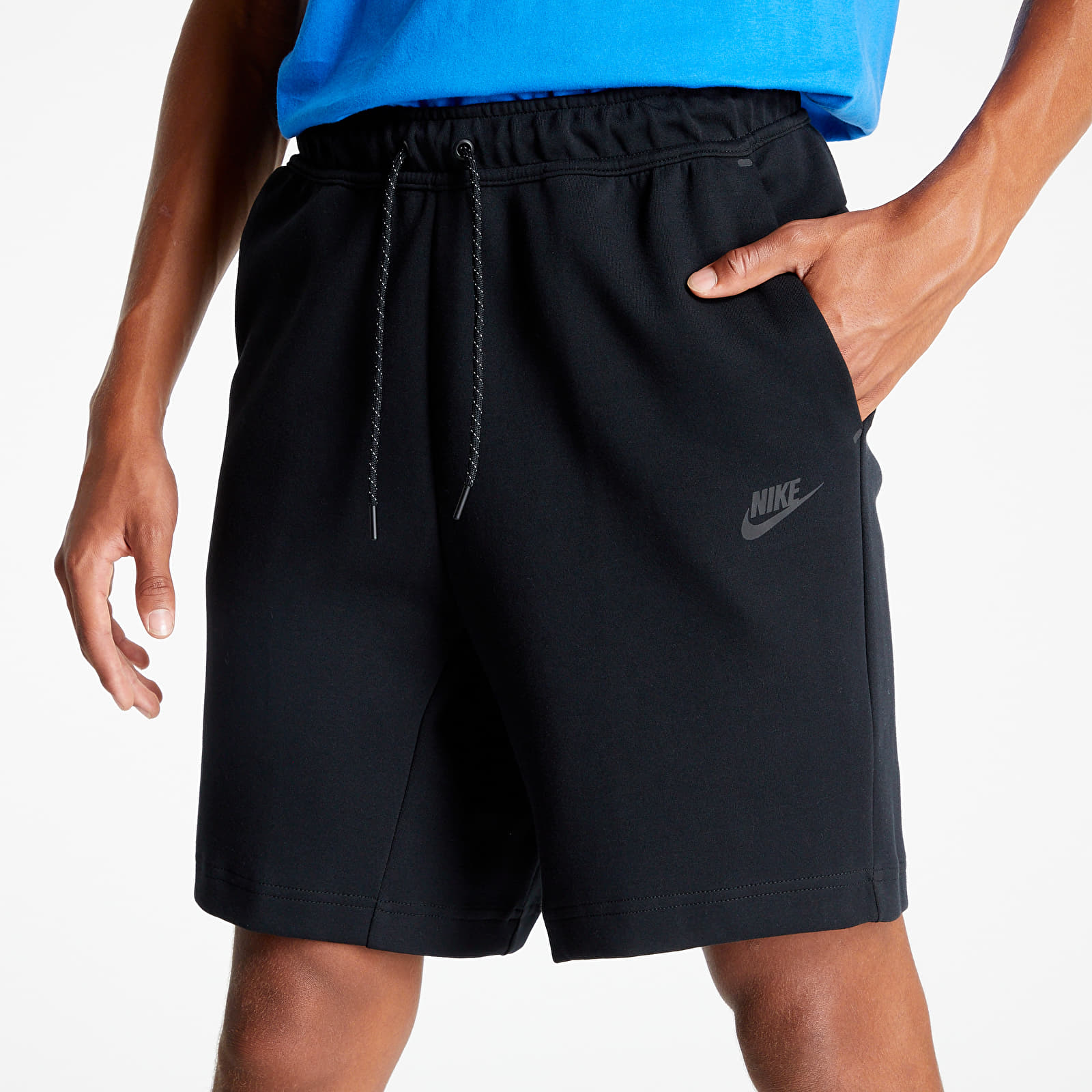 Kraťasy Nike Sportswear Tech Fleece Men's Shorts Black/ Black