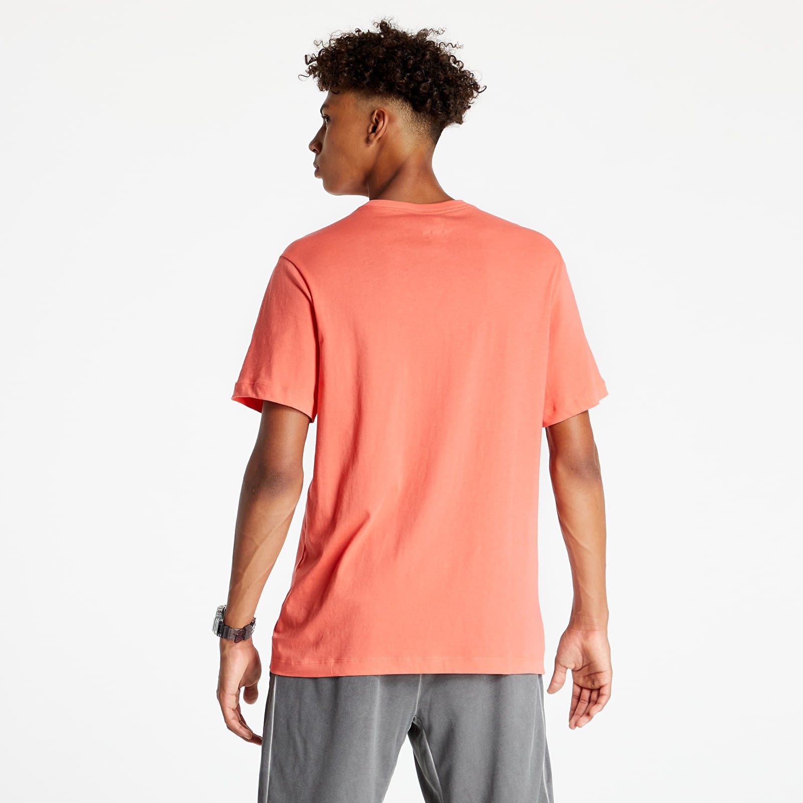 Pólók Nike Sportswear Club Men's T-Shirt Magic Ember/ White