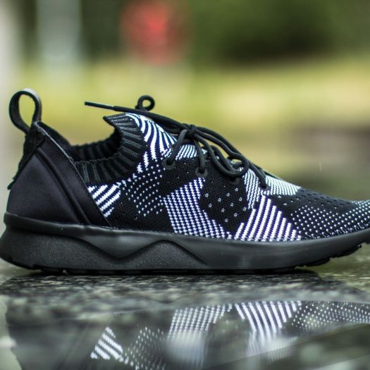 Women s shoes adidas W ZX Flux Adv Virtue Primeknit Core Black Core Black Ftw White Footshop