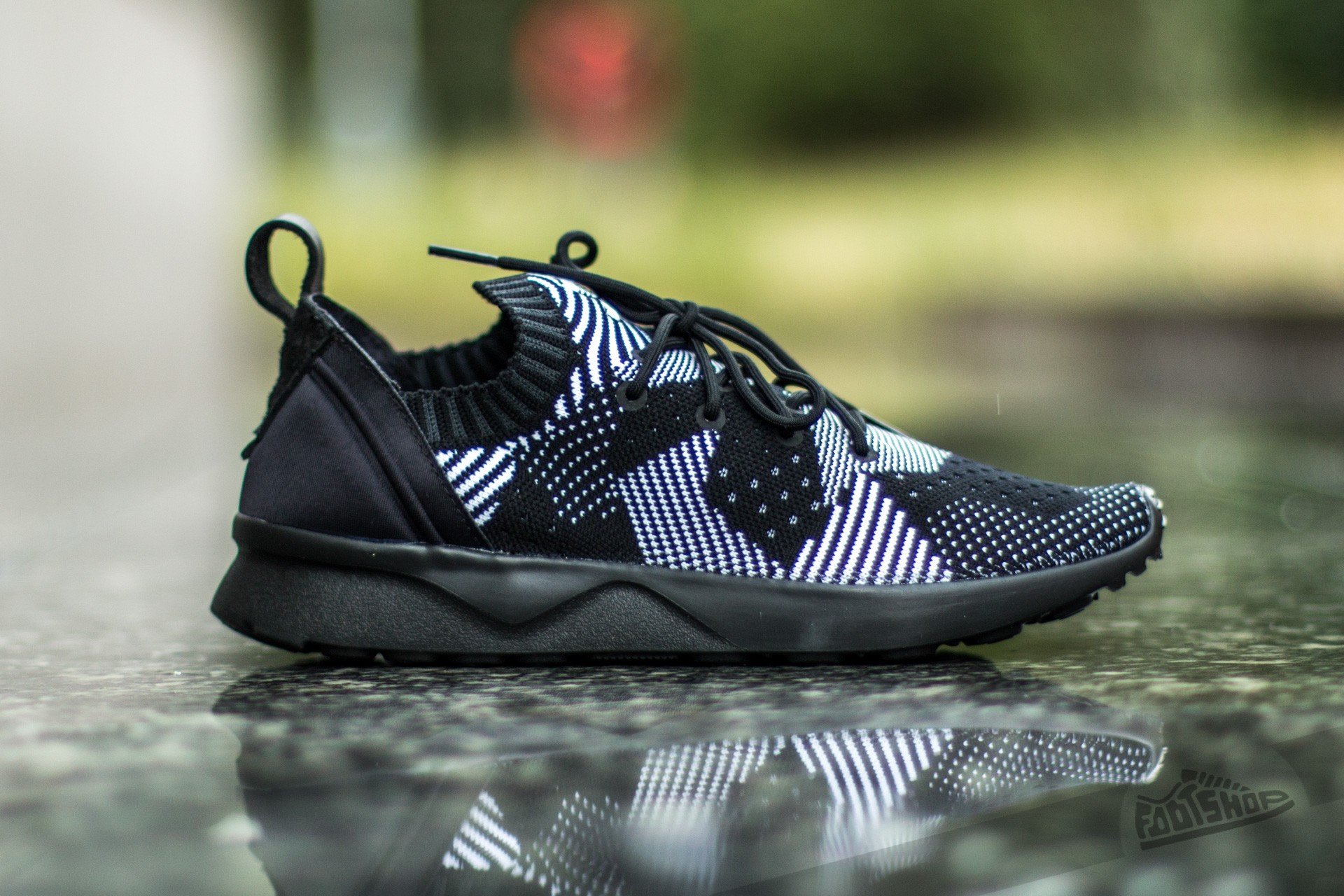 Women s shoes adidas W ZX Flux Adv Virtue Primeknit Core Black Core Black Ftw White Footshop