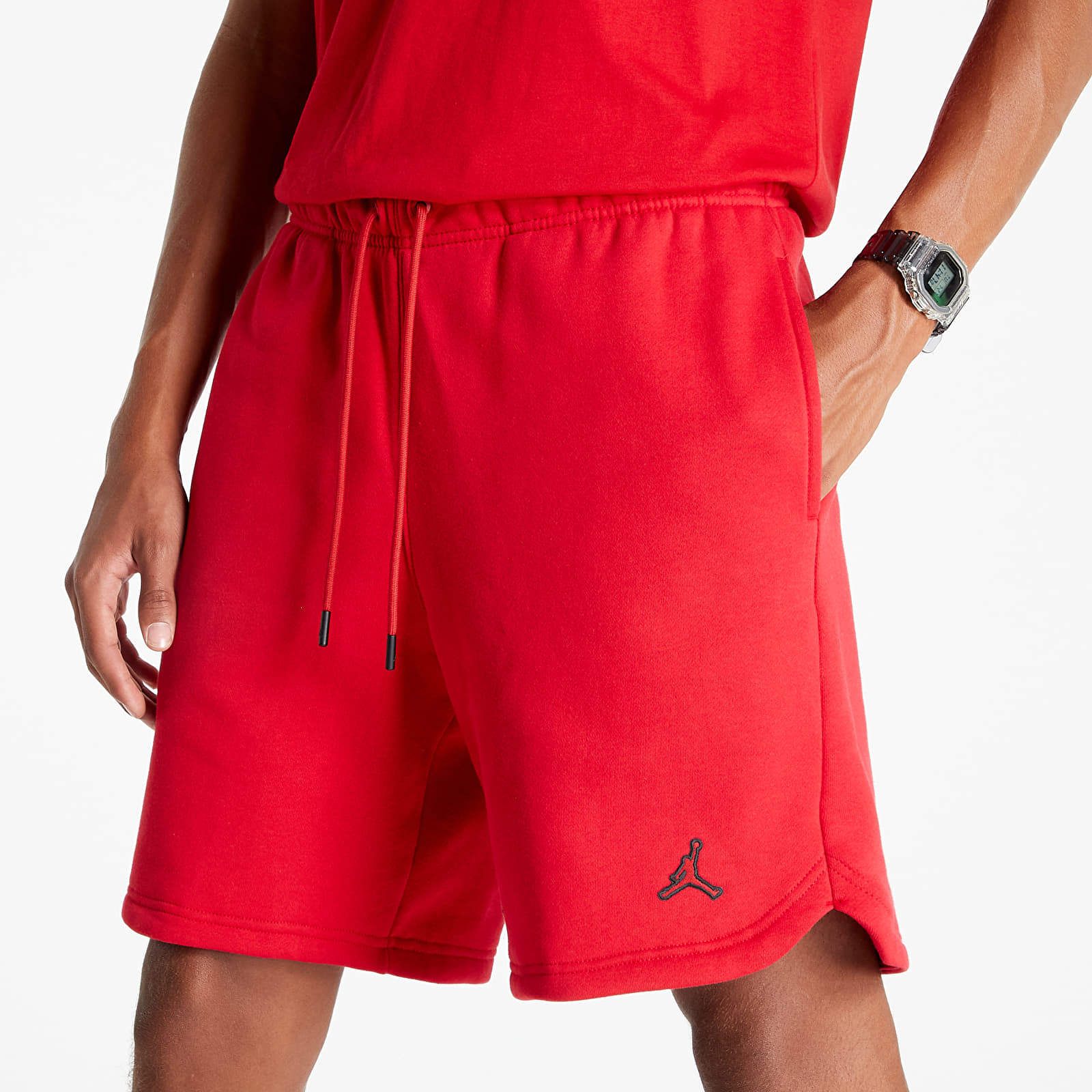 Shorts Jordan Essentials M Fleece Shorts Gym Red/ Gym Red