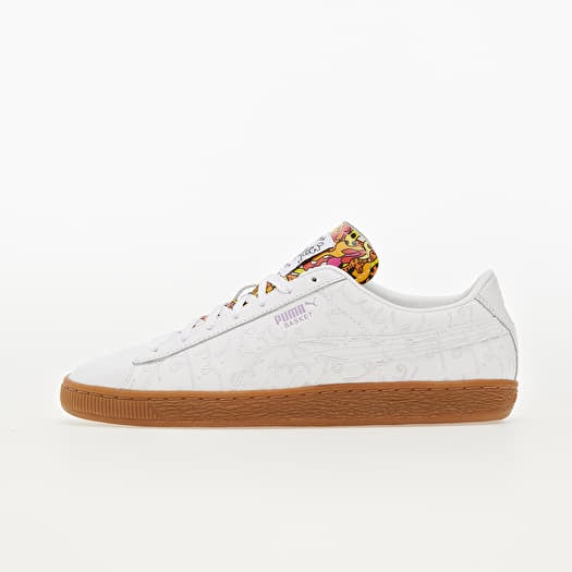 Herren Sneaker und Schuhe Puma x Romero Britto Basket Puma White Gum Footshop