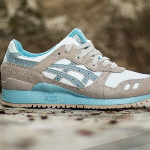 Asics gel lyte iii womens white hot sale