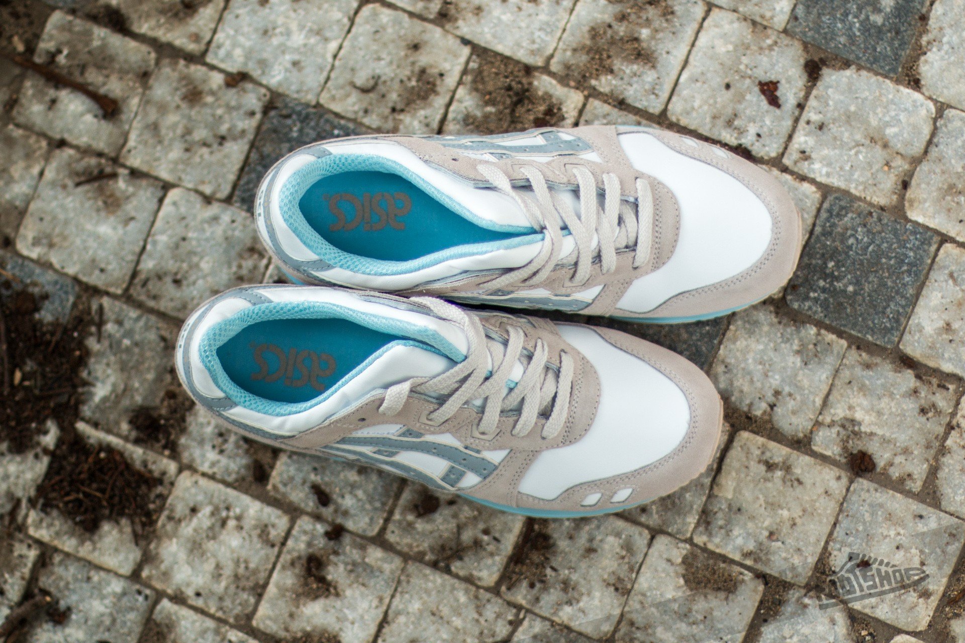Damen Sneaker und Schuhe Asics Gel Lyte III White/ Light Grey