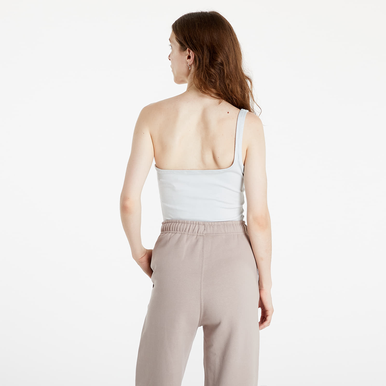 Topy Nike Air Women's Asymmetrical Tank Pure Platinum/ White/ Black