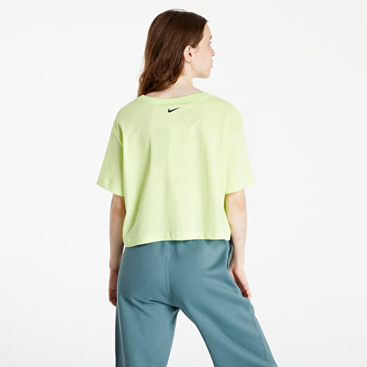 T-shirts Nike Sportswear Women's Cropped Dance T-Shirt Lt Lemon