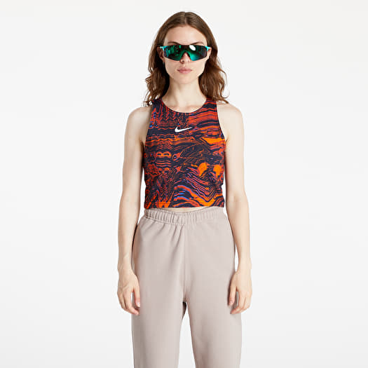 black and orange nike shirt women's