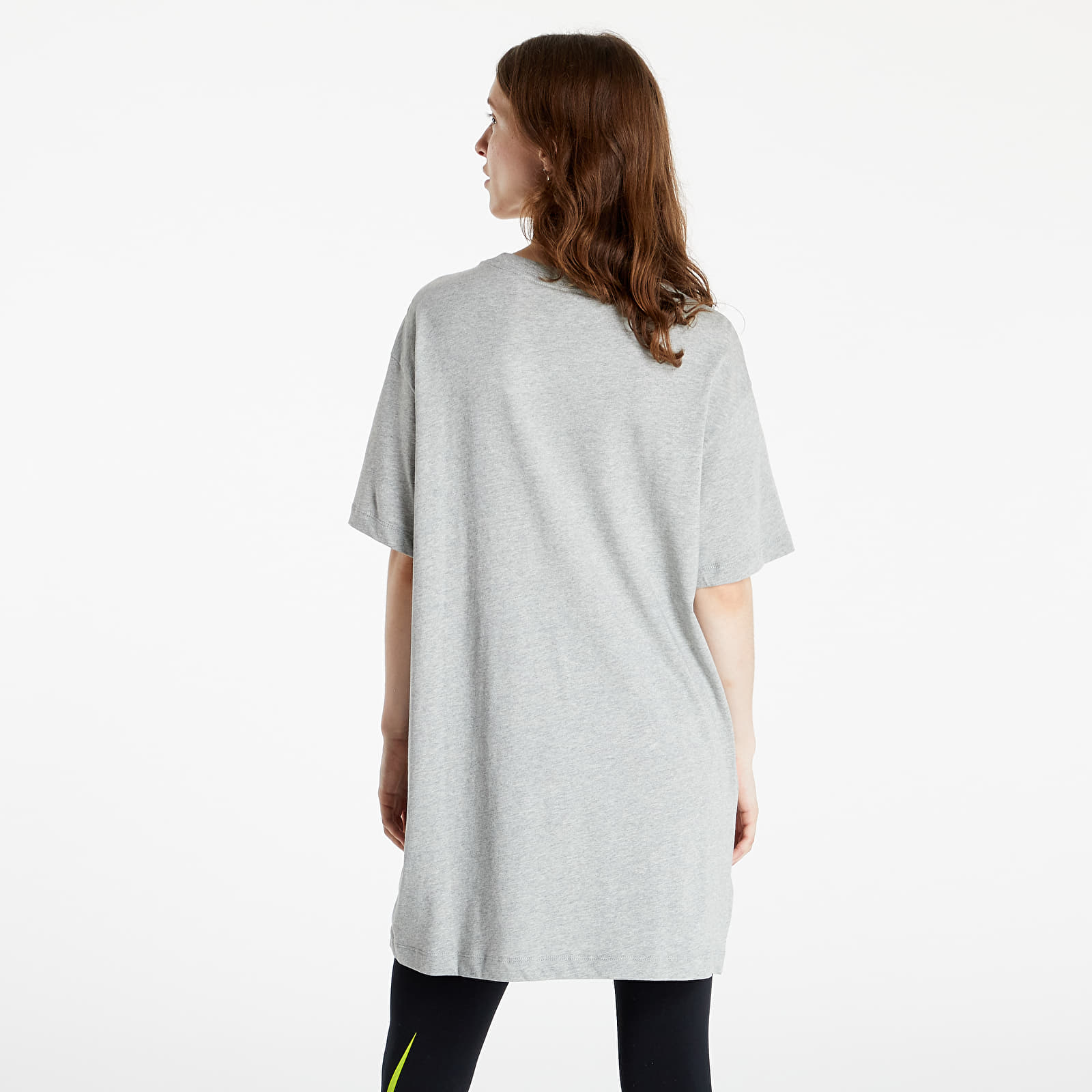 Dress Nike W NSW Essentials SS Dress Grey Heather/ White