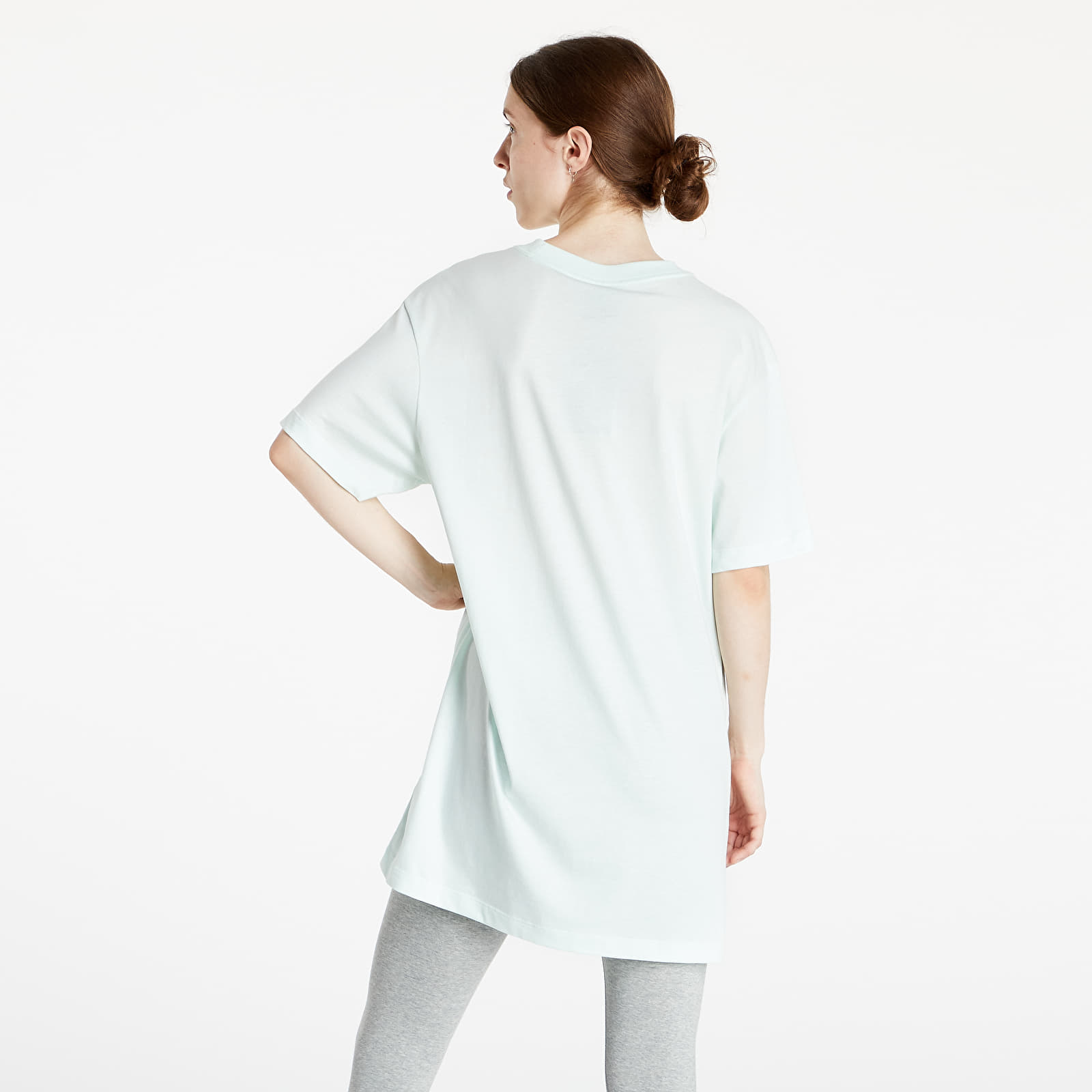 Šaty Nike W NSW Essentials SS Dress Mint Barely Green/ White