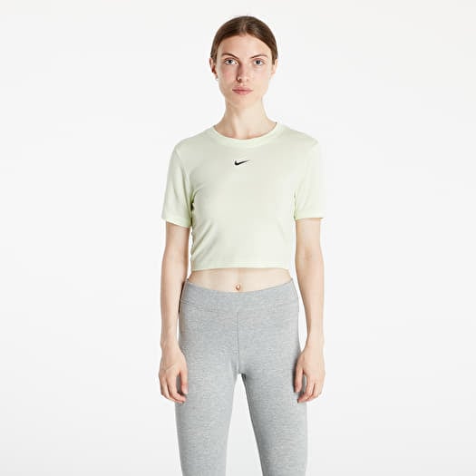 Lime green nike crop top new arrivals