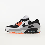 Nike Air Max 90 White/ Black-Turf Orange-Aquamarine