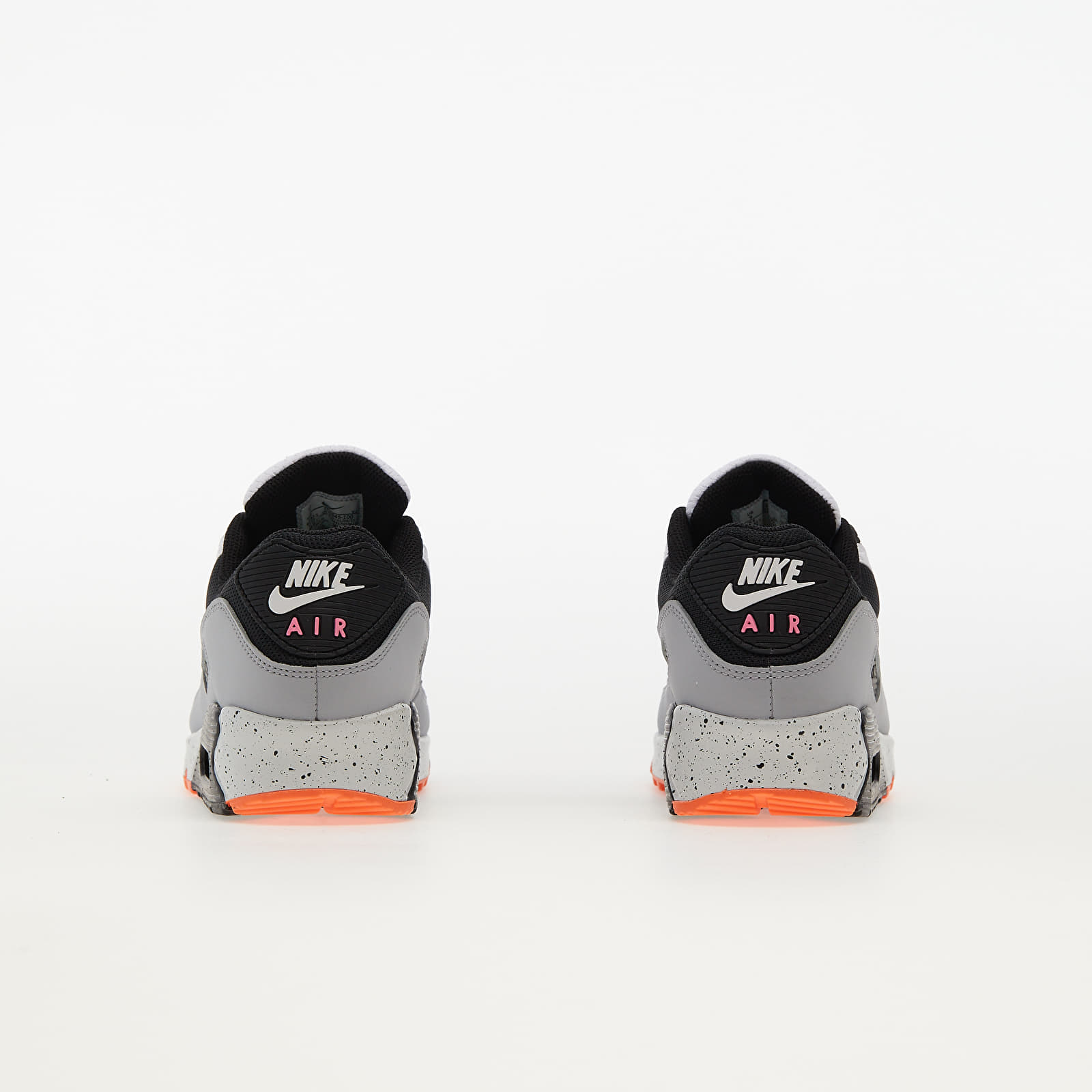 Férfi cipők Nike Air Max 90 White/ Black-Turf Orange-Aquamarine