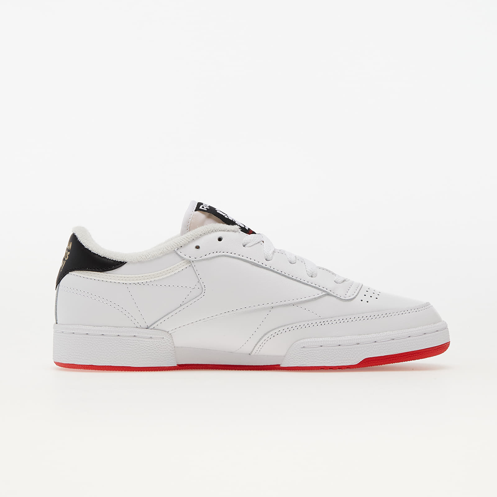 Reebok club c 85 best sale white red