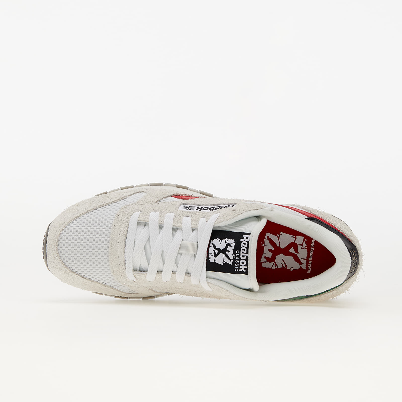 Herren Sneaker und Schuhe Reebok Classic Leather Pure Grey/ Vector Red/ Gold Metallic