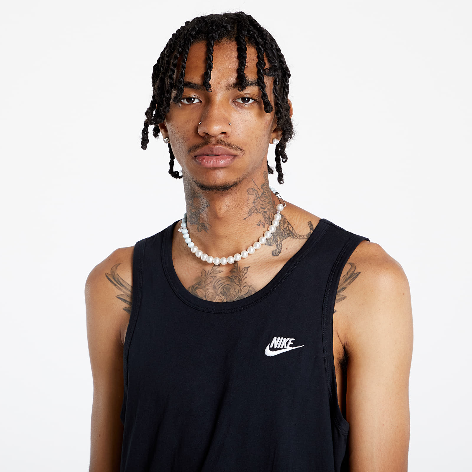 Canotta Nike Sportswear Men's Tank Black/ White