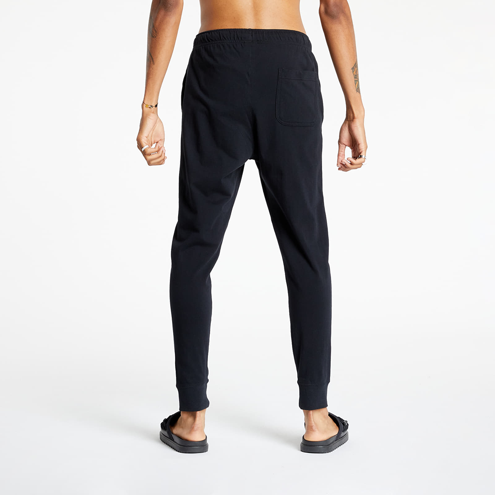 Hosen Nike Sportswear Club Men's Jersey Joggers Black/ White